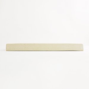 画像2: 【ta・ta・la　BAN】細長皿（中）　白 【ta・ta・la　BAN】Long Narrow Plate (medium) White