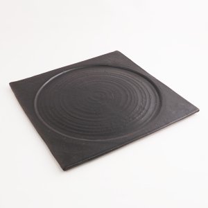 画像4: 【ta・ta・la　BASE】角皿　黒 【ta・ta・la　BASE】Square Plate Black