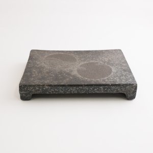 画像3: 【DAN-DAN】段皿（小）　黒 【DAN-DAN】Small Step Plate Black