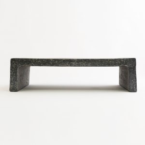 画像2: 【DAN-DAN】段皿（大）　黒 【DAN-DAN】Large Step Plate Black