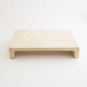 画像3: 【DAN-DAN】段皿（中）　白 【DAN-DAN】Medium Step Plate White