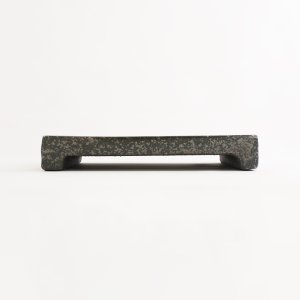 画像2: 【DAN-DAN】段皿（小）　黒 【DAN-DAN】Small Step Plate Black