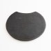 画像6: 【BON】月型陶板　カヤ目（小）　黒 【BON】Moon Shaped Ceramic Plate Kaya Pattern Small Black