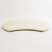 画像2: 【BON】月型陶板　カヤ目（中）　白</br>【BON】Moon Shaped Ceramic Plate Kaya Pattern Medium White (2)