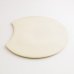 画像5: 【BON】月型陶板　カヤ目（中）　白 【BON】Moon Shaped Ceramic Plate Kaya Pattern Medium White