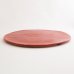 画像2: 【BON】丸型陶板　くし目　赤</br>【BON】Round Ceramic Plate Comb Pattern Red (2)