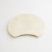 画像3: 【BON】月型陶板　カヤ目（小）　白 【BON】Moon Shaped Ceramic Plate Kaya Pattern Small White