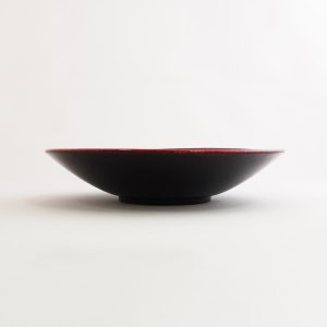 画像2: 【MUSASHI】丸皿（小）　赤 【MUSASHI】Round Plate Small Red