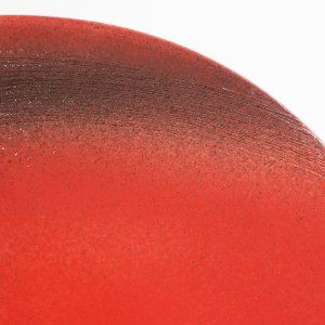 画像5: 【MUSASHI】丸皿（大）　赤 【MUSASHI】Round Plate Large Red