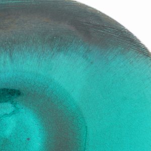 画像5: 【MUSASHI】丸皿（中）　青緑 【MUSASHI】Round Plate Medium Blue-green