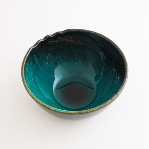 画像3: 【MUSASHI】鉢（小）　青緑 【MUSASHI】Bowl Small Blue-green