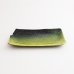 画像3: 【MUSASHI】角皿（小）　黄緑</br>【MUSASHI】Square Plate Small Yellow-green (3)