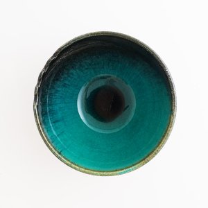 画像4: 【MUSASHI】鉢（小）　青緑 【MUSASHI】Bowl Small Blue-green