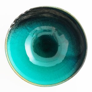 画像4: 【MUSASHI】鉢（大）　青緑 【MUSASHI】Bowl Large Blue-green