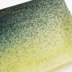 画像4: 【MUSASHI】角皿（大）　黄緑 【MUSASHI】Rectangles Plate Large Yellow-green
