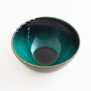 画像3: 【MUSASHI】鉢（中）　青緑 【MUSASHI】Bowl Medium Blue-green