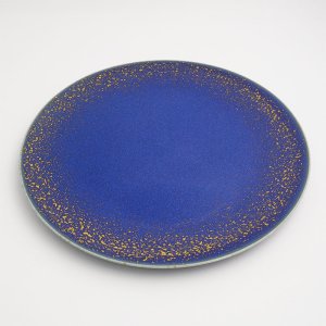 画像3: 【TEN-KUU -天空-】プレート（大）　紺 【TEN-KUU -天空-】Plate Large Navy Blue