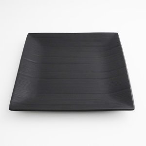 画像3: 【こよみ】黒正角皿（大） 【こよみ】Black Square Plate Large