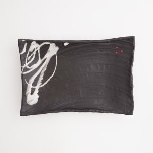 画像2: 【TENGU】角皿（小）　黒 【TENGU】Rectangle Plate Small Black