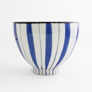 画像2: 【円】のっぽ丼（大）　呉須 【円】Tall Bowl Large Gosu