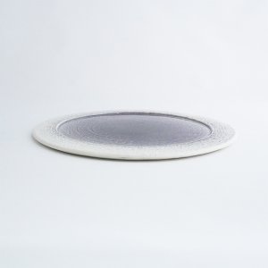 画像2: 【メインプレートコレクション】フラットリムプレート（小）　紫 【Main Plate Collection】Flat Rim Plate Small Purple