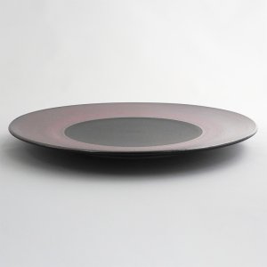 画像2: 【メインプレートコレクション】銅赤　リム 【Main Plate Collection】Copper Red Rim