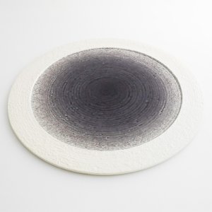 画像3: 【メインプレートコレクション】フラットリムプレート（大）　紫 【Main Plate Collection】Flat Rim Plate Large Purple