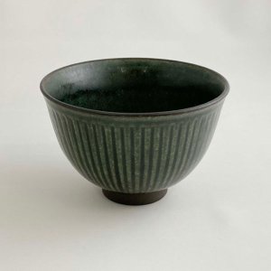 画像1: 廃番：【飯碗コレクション】深織部丼