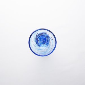画像4: 2025新作：【JUN -純-】丸くびれぐい呑 青