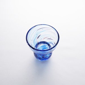画像3: 2025新作：【JUN -純-】丸くびれぐい呑 青