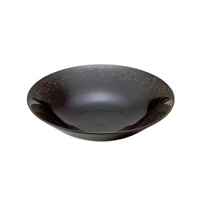 画像1: 【TEN-KUU -天空-】平鉢（中）　黒 【TEN-KUU -天空-】Flat Bowl Medium Black