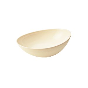 画像1: 【KOHYO -湖氷-】楕円ボウル　白 【KOHYO -湖氷-】Oval Bowl White