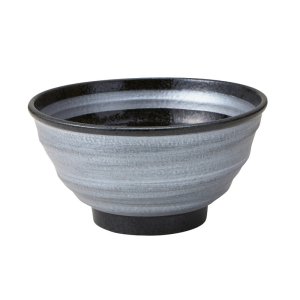 画像1: 【SAI -彩-】19cm深丼　銀 【SAI -彩-】19cm Deep Bowl Silver