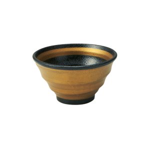 画像1: 【SAI -彩-】14cm深丼　金 【SAI -彩-】14cm Deep Bowl Gold