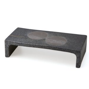 画像1: 【DAN-DAN】段皿（大）　黒 【DAN-DAN】Large Step Plate Black