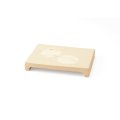 【DAN-DAN】段皿（小）　白 【DAN-DAN】Small Step Plate White