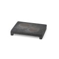 【DAN-DAN】段皿（小）　黒 【DAN-DAN】Small Step Plate Black