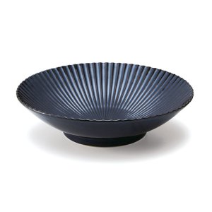 画像1: 【SENKA -千華-】25cmボウル　紺 【SENKA -千華-】25cm Bowl Navy Blue