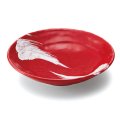【SHIRANAMI -白波-】8寸盛皿　赤 【SHIRANAMI -白波-】Platter Plate 24cm Red