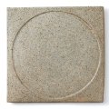 【ta・ta・la　BASE】角皿　グレー 【ta・ta・la　BASE】Square Plate Grey