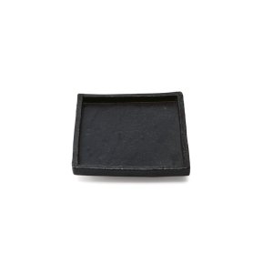 画像1: 【ta・ta・la　ZEN】正角（小）　黒 【ta・ta・la　ZEN】Small Square Plate Black