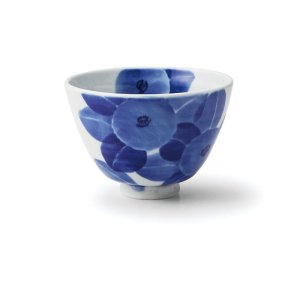 画像1: 【飯碗コレクション】椿柄小丼 【Rice Bowl Collection】Camellia patterned Small Bowl