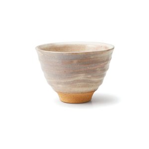 画像1: 【飯碗コレクション】粉引刷毛目　飯碗（大） 【Rice Bowl Collection】Kohiki Brush pattern Rice Bowl Large