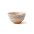 【飯碗コレクション】粉引刷毛目　飯碗（小） 【Rice Bowl Collection】Kohiki Brush pattern Rice Bowl Small