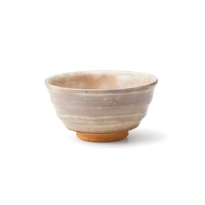 画像1: 【飯碗コレクション】粉引刷毛目　飯碗（小） 【Rice Bowl Collection】Kohiki Brush pattern Rice Bowl Small