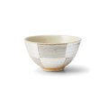 【飯碗コレクション】銀彩市松飯碗（小） 【Rice Bowl Collection】Gindami Ichimatsu Rice Bowl Small