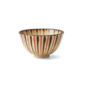 画像1: 【飯碗コレクション】麦わら飯碗　赤 【Rice Bowl Collection】Straw Rice Bowl Red