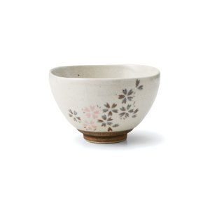 画像1: 【飯碗コレクション】桜ねずみ志野飯碗（大） 【Rice Bowl Collection】Sakuranezumi Shino Rice Bowl Large