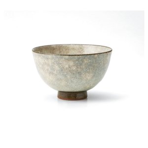 画像1: 【飯碗コレクション】灰粉引飯碗（大） 【Rice Bowl Collection】Grey Kohiki Rice Bowl Large