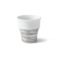 【酒器コレクション】粉雪カップ　銀彩 【Sake Cup Collection】Konayuki Cup Gindami